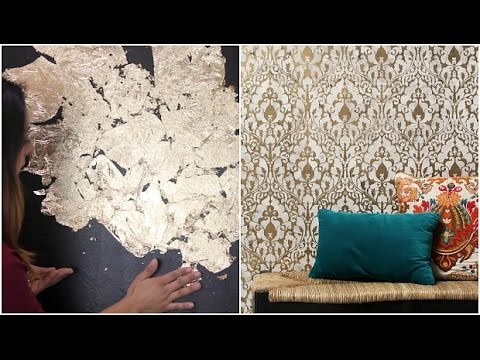 How to Paint Bricks Using a Stencil! Modern Farmhouse Brick Wall Easy DIY  Paint Idea - Save$$$!! 