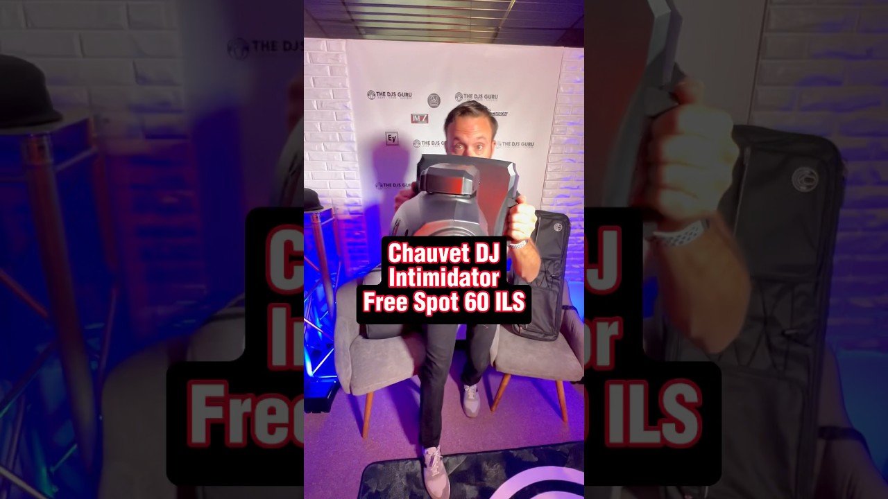 Chauvet DJ Intimidator Free Spot 60 ILS Battery Powered Moving Head Quick Look 