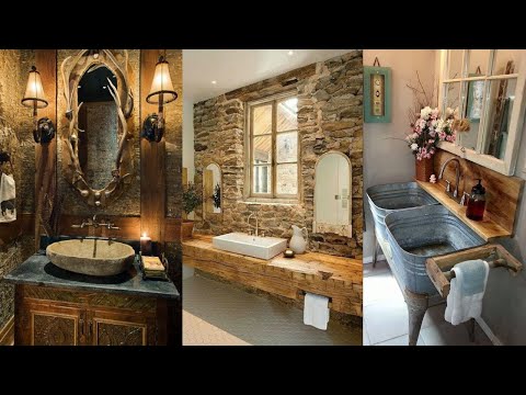 Rustic Bathroom Design Ideas. Rustic Style Bathroom Inspired.