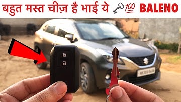 Baleno Smart Key🗝 Hidden Tricks and Features 2020 🔥