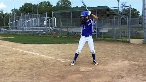 Amy Van Hoven Softball Skills Video 2011