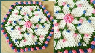 ምርጥ ዳንቴል አሰራር! (ማስቲካ  ስራ) diy nice crochet design tutorial!