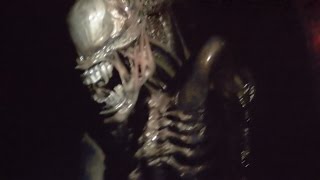 AVP: Alien vs. Predator Maze in Color, Halloween Horror Nights 2015, Universal Studios Hollywood