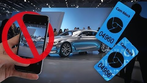 Cam-block Tamper Evident Camera Stickers