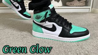 Air Jordan 1 High Green Glow Review& On foot