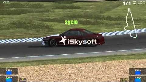 lfs drifting tutorial for keyboard stabilizer part 5(final)