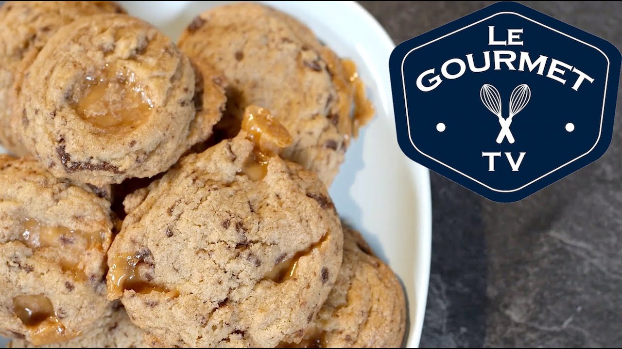 Caramel Chocolate Chunk Cookies Recipe | Glen And Friends Cooking