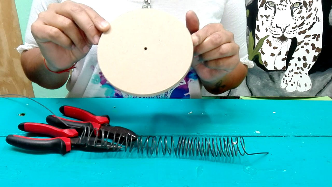 Tiradores para Tapas y Modelado de flores en Alambre