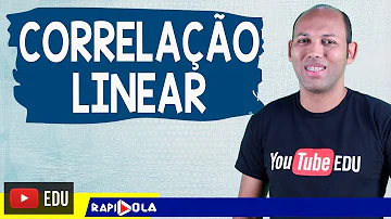 O que é uma correlação linear?