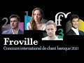 Concours international de chant baroque de Froville 2021 - Les lauréats