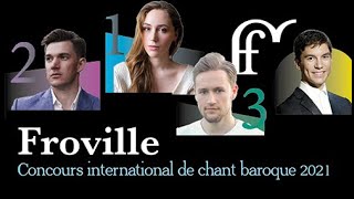 Concours international de chant baroque de Froville 2021 - Les lauréats