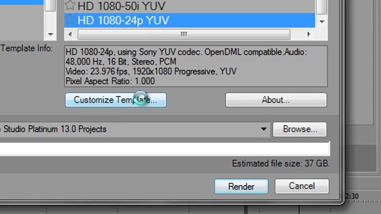 uncompressed and compressed lossless on sony vegas and movie studio what is pixel format in sony vegas