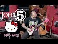 John 5 plays hello kitty guitar in 13 different styles