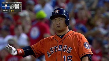 HOU@TEX: Conger singles home Carter in the 2nd