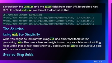 Transforming CSV Data with Bash and AWK