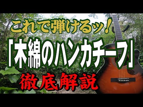 【別冊付録】『木綿のハンカチーフ』なんちゃってお手本演奏#ギター#弾き方#初心者＃入門#昭和フォーク