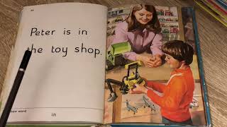 Read along vintage ladybird books Peter and Jane 1a