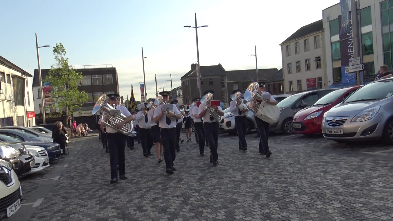 Dungannon Silver Band @ Dungannon Somme Parade 2018 (2)