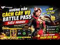 [CFL]: CÀY BATTLE PASS LV200 SIÊU NHANH – NHẬN DIAOCHAN SIÊU NHANH!