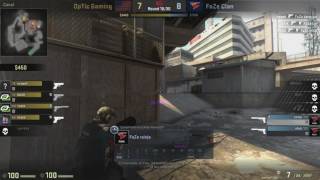 FaZe Rain USP 4K vs OpticGaming Overpass @ ECS SEASON 3 FINALS