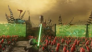 Yoda Teaching will be received - Hero showdown #1/4 | Star Wars Battlefront 2