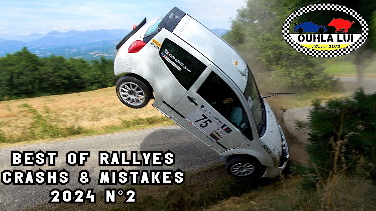 Best of Rallyes Crashs & Mistakes 2024 N°2 + Archives by Ouhla Lui