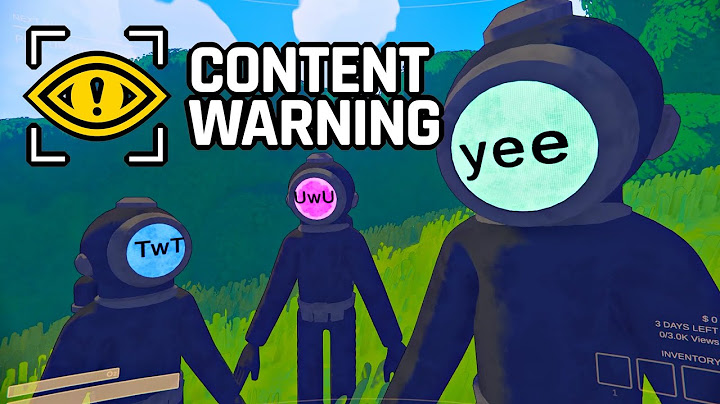 Content Warning is a Stupidly Funny Horror Game