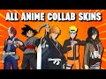 ALL Anime Collab Skins in Fortnite! (2021-2026)