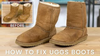 How to Fix Uggs Boots - YouTube