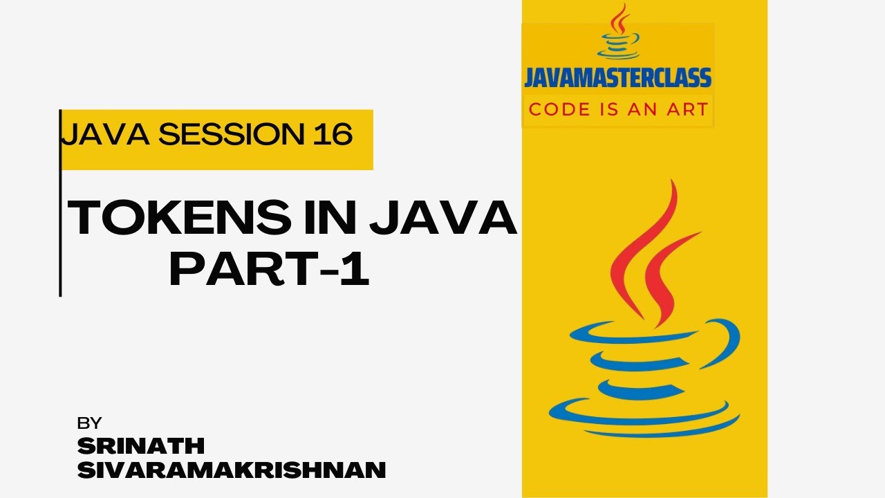 Tokens in java By Srinath Sivaramakrishnan - YouTube