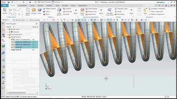 How to use Swept Angular Law by Equation in NX with the  use of  Expressions.