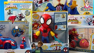 Marvel Spidey and His Amazing Friends Toy Collection Unboxing Review | Web Spinners Playset