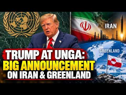 Trump at UNGA: Big Announcement On Iran & Greenland