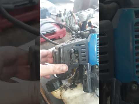 Бензокоса Werk. После зимы не заводится.