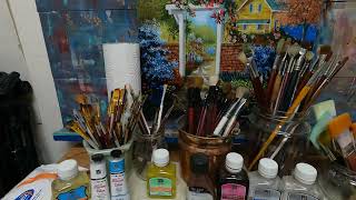 Profesyonel Sanat Malzemeleri Yağlıboya Ve Akrilik