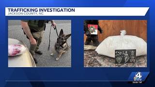 Traffic stop in Western North Carolina uncovers kilogram of meth; 2 arrested
