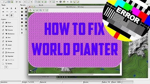 How to fix Minecraft World Painter Java error