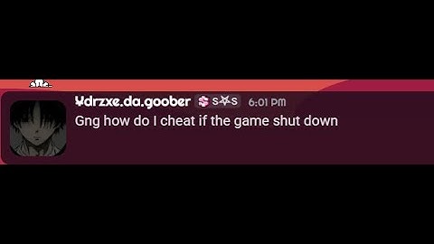 drzxe cheats and i have proof...