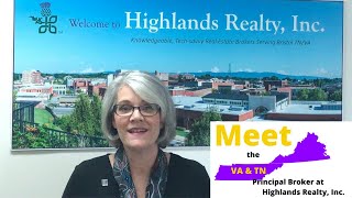 Meet the Principal Real Estate Broker at Highlands Realty Inc in Abingdon VA