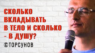 Сколько вкладывать в тело и сколько - в Душу? Торсунов лекции