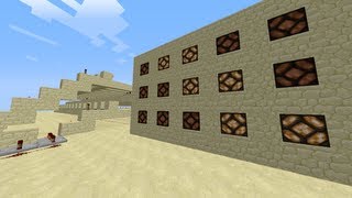 Minecraft Timelapse: 3x5 Redstone Animation Display