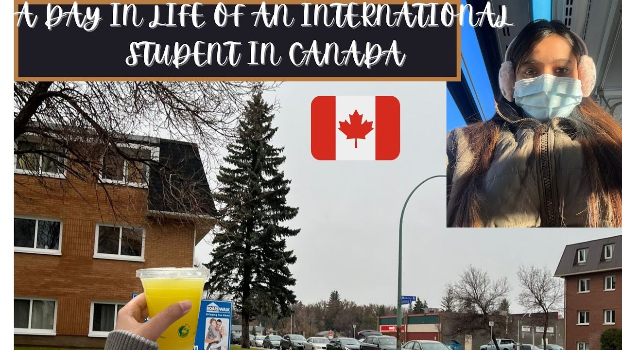 A DAY IN MY LIFE// INTERNATIONAL STUDENT IN CANADA - YouTube