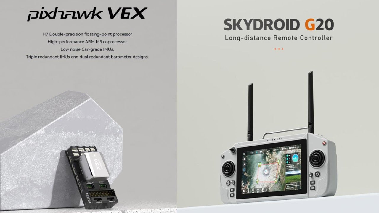Skydroid G20 Connection Tutorial with CUAV V6X Flight Controller