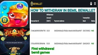 First withdrawal in bemil games||play to earn $$$ screenshot 3