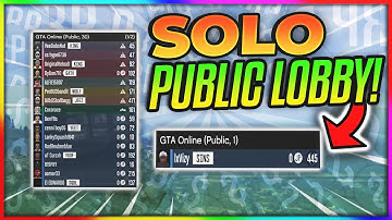 HOW TO GET INTO A SOLO PUBLIC LOBBY!! (AFTER PATCH 1.54 TUNERS UPDATE)