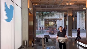 Elon Musk posts video of him lugging sink into Twitter HQ; says 