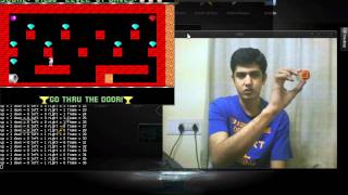 Game control by object tracking using opencv