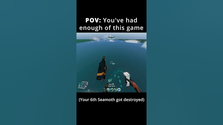 Subnautica Average Playthrough