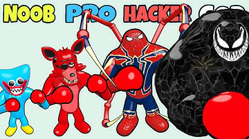 NOOB vs PRO vs HACKER vs GOD in Punchy Race New Update Part 2