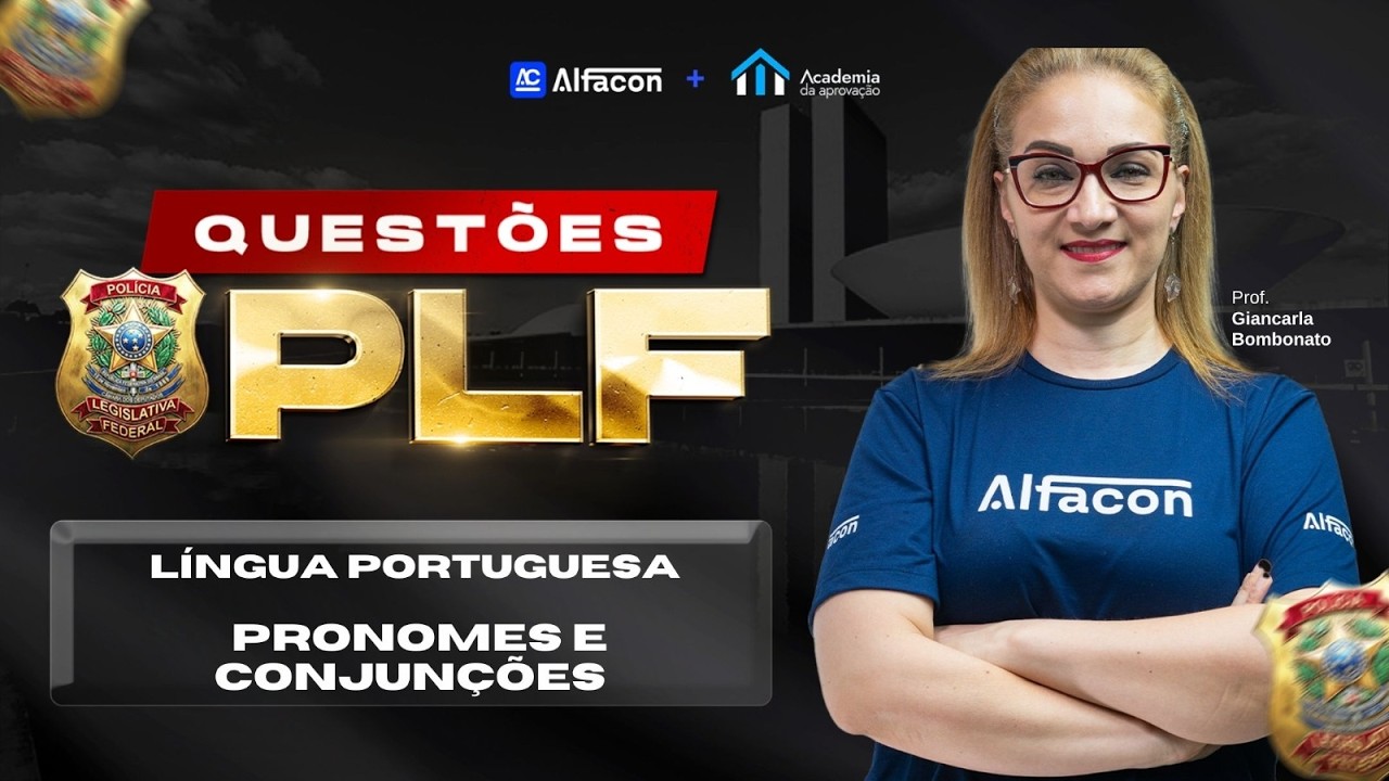Língua Portuguesa: Regência e Crase com Prof Giancarla Bombonato PLF Câmara dos Deputados